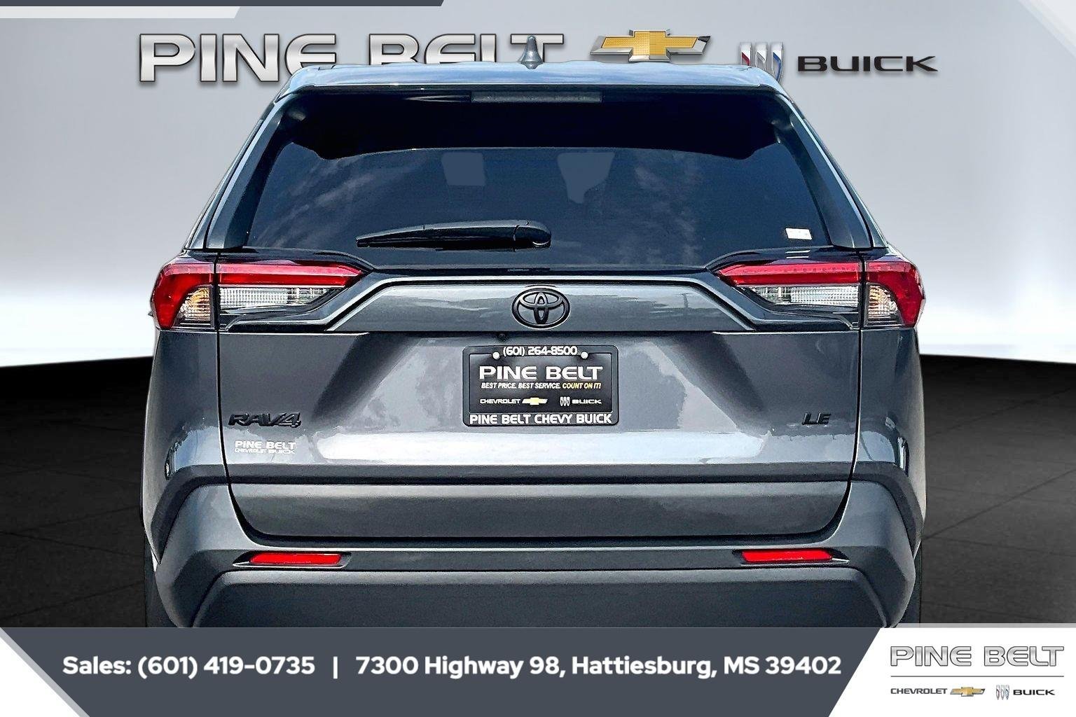 Used 2024 Magnetic Gray Metallic Toyota LE image 4