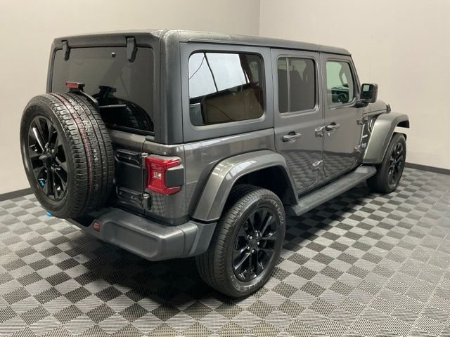 Certified Used 2022 Crystal Metallic Jeep Unlimited Sahara 4xe image 8