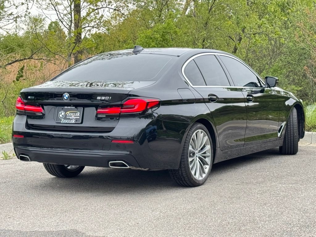 Used 2022 Black BMW 530i xDrive image 6
