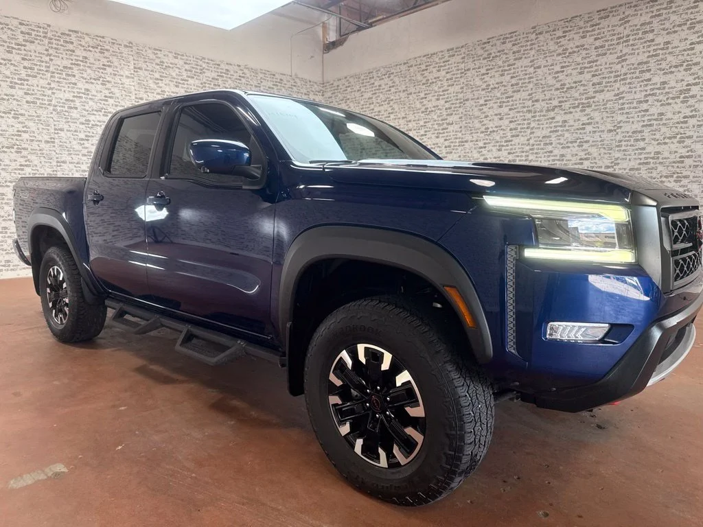 Used 2023 Deep Blue Pearl Nissan PRO-4X image 1