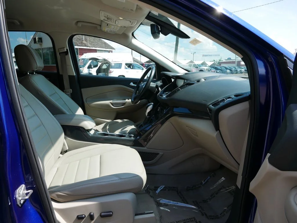 Used 2015 Blue Ford Titanium image 8