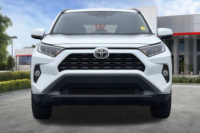 Used 2021 White Toyota XLE image 12