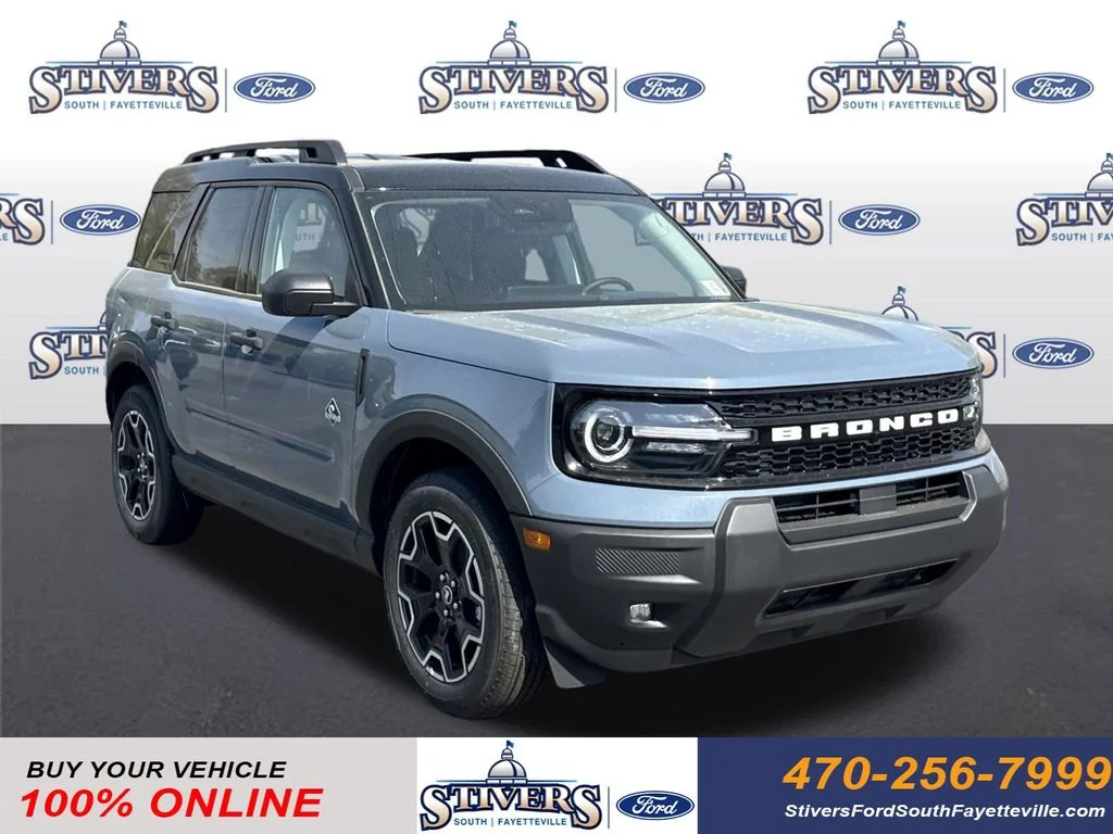 New 2026 Azure Gray Metallic Tri-Coat Ford Outer Banks® image 1
