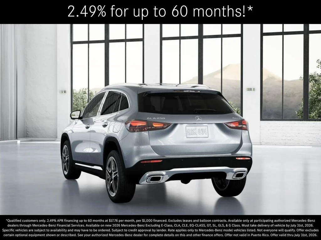 New 2026 Cirrus Silver Metallic Mercedes-Benz GLA 250 image 27
