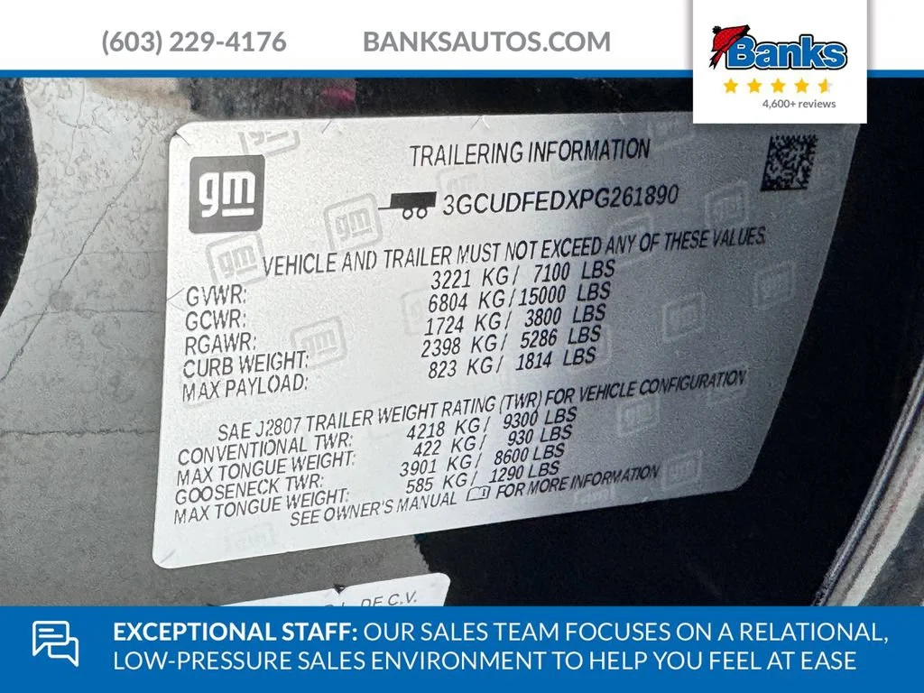 Certified Used 2023 Black Chevrolet LT Trail Boss image 10