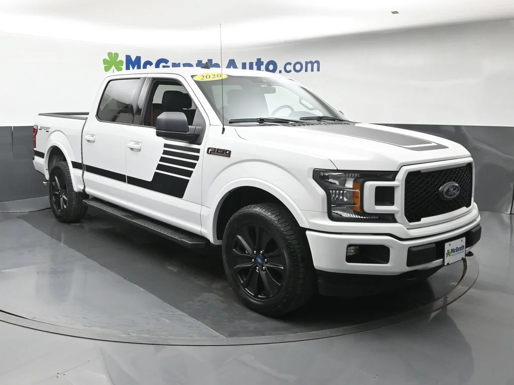 Used 2020 White Ford XLT image 2