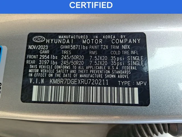Used 2024 Silver Hyundai Calligraphy image 27