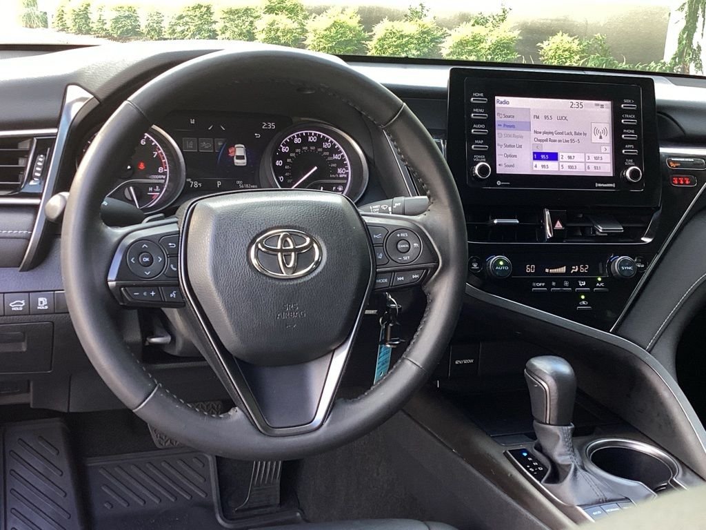 Certified Used 2023 White Toyota SE Nightshade image 11