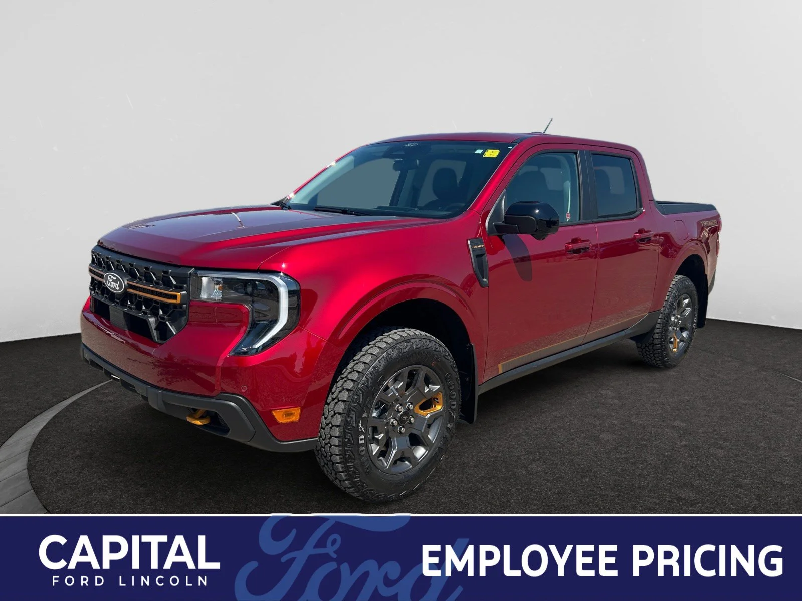 New 2026 Ruby Red Metallic Tinted Clearcoat Ford Tremor image 1