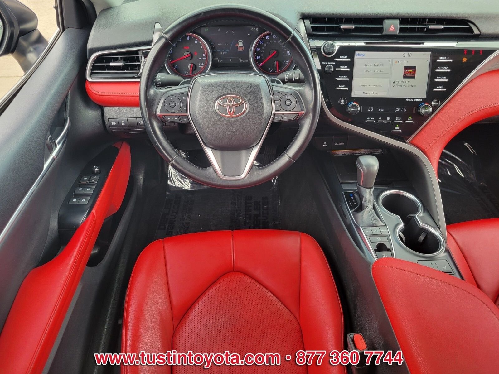 Certified Used 2019 Black Toyota XSE image 12