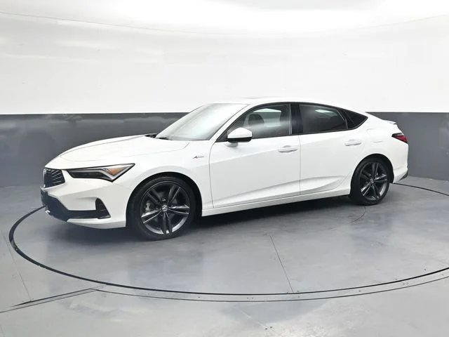 Used 2023 Platinum White Pearl Acura A-SPEC image 8