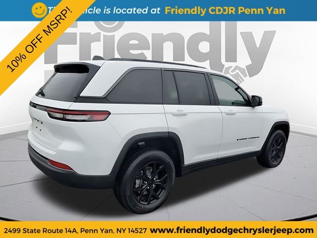 New 2026 Bright White Clear-Coat Exterior Paint Jeep Altitude image 5