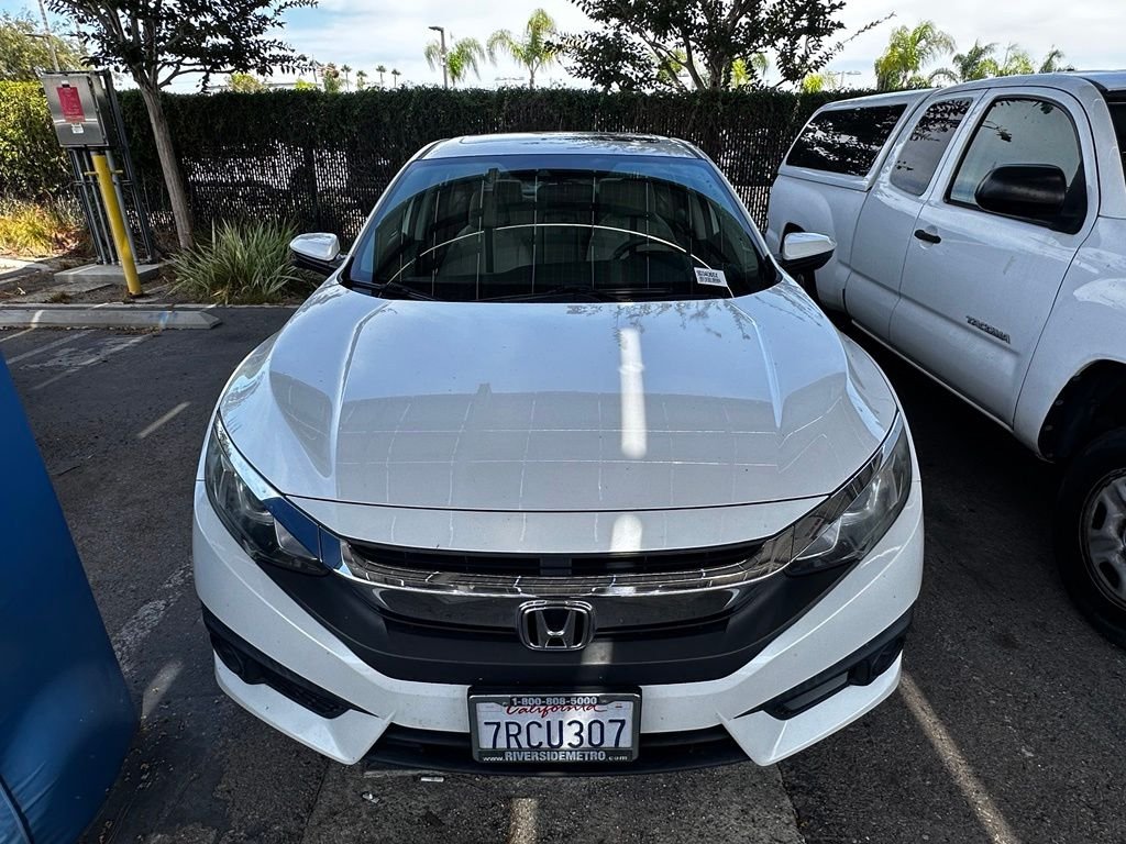 Used 2016 White Orchid Pearl Honda EX image 3