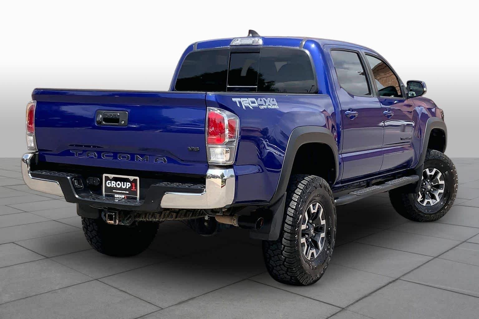 Used 2022 Blue Crush Metallic Toyota TRD Off Road image 13