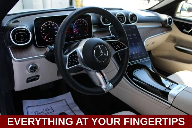 Used 2024 White Mercedes-Benz C 300 image 2