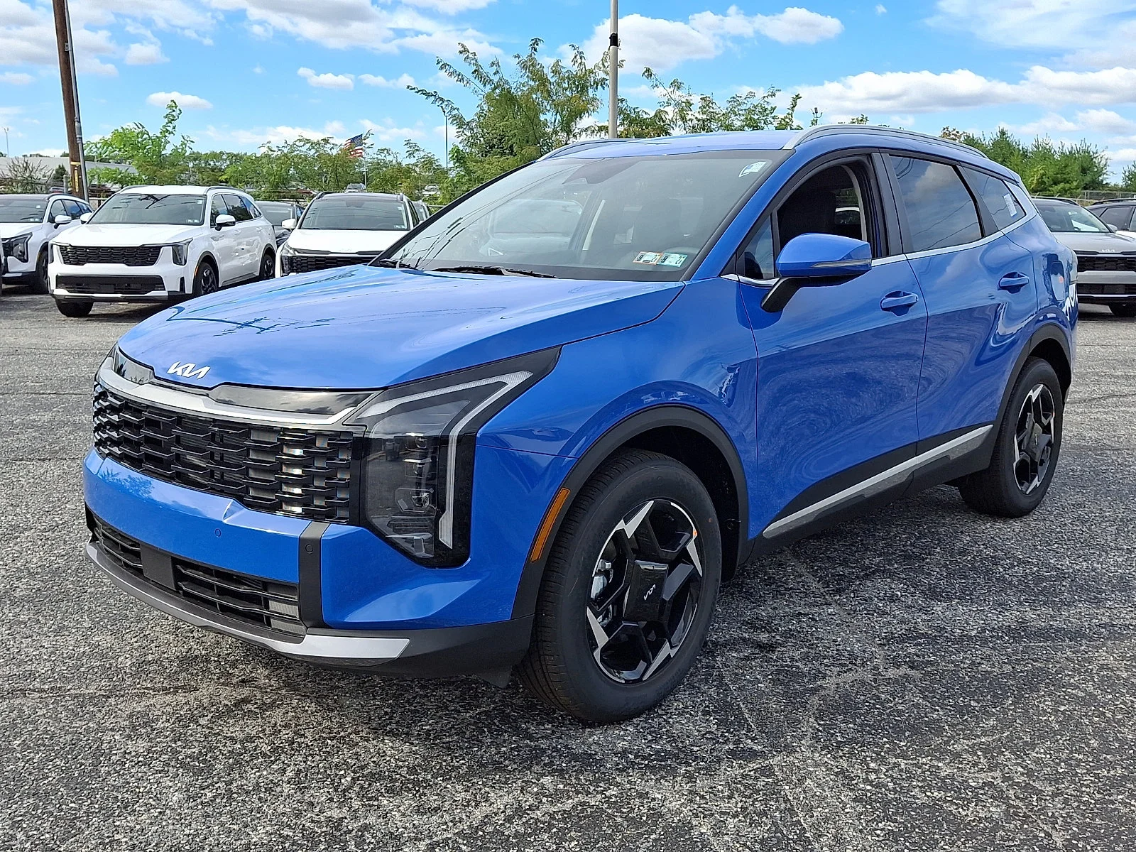 New 2027 Blue Kia EX image 4