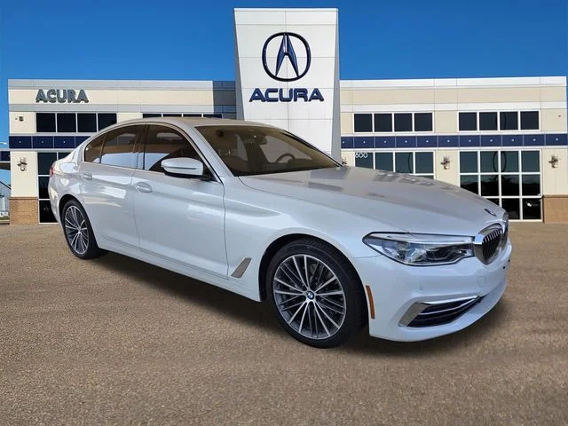 Used 2019 Mineral White Metallic BMW 540i image 1