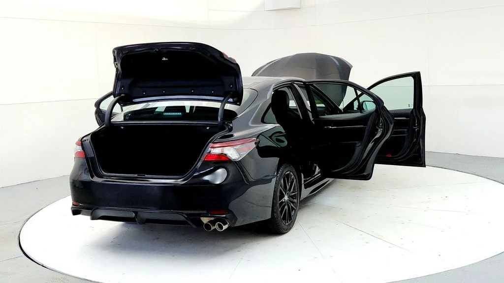 Certified Used 2024 Black Toyota SE image 11