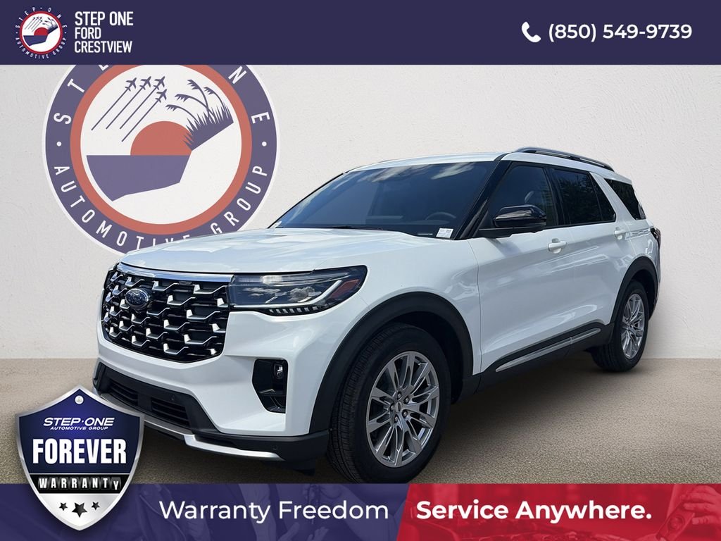 New 2026 White Ford Platinum image 1