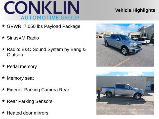Used 2020 Silver Metallic Ford Platinum image 2