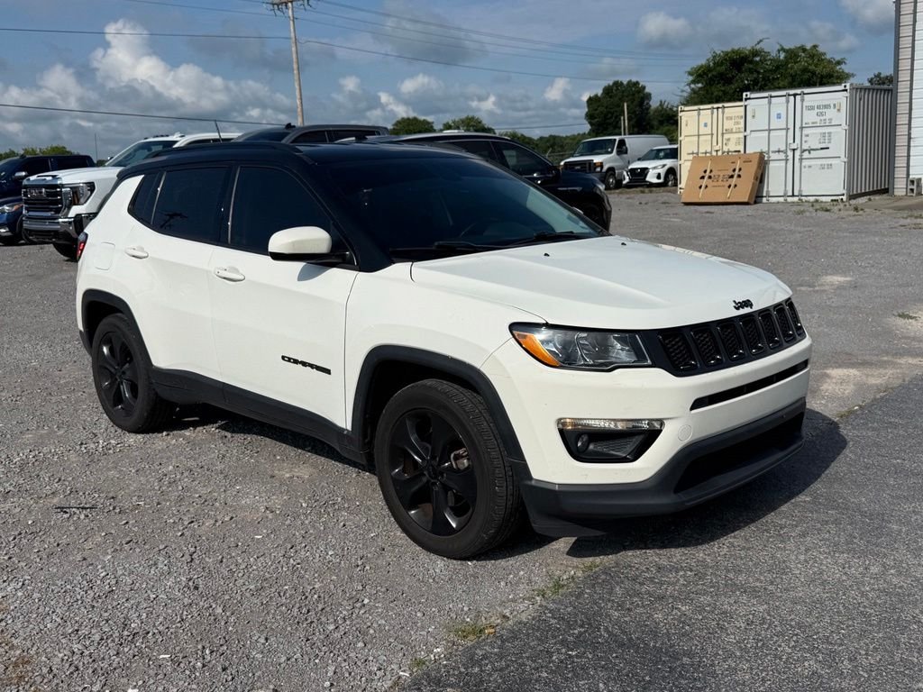 Used 2021 Jeep Compass Altitude with VIN 3C4NJCBB4MT508256 for sale in Shelbyville, TN