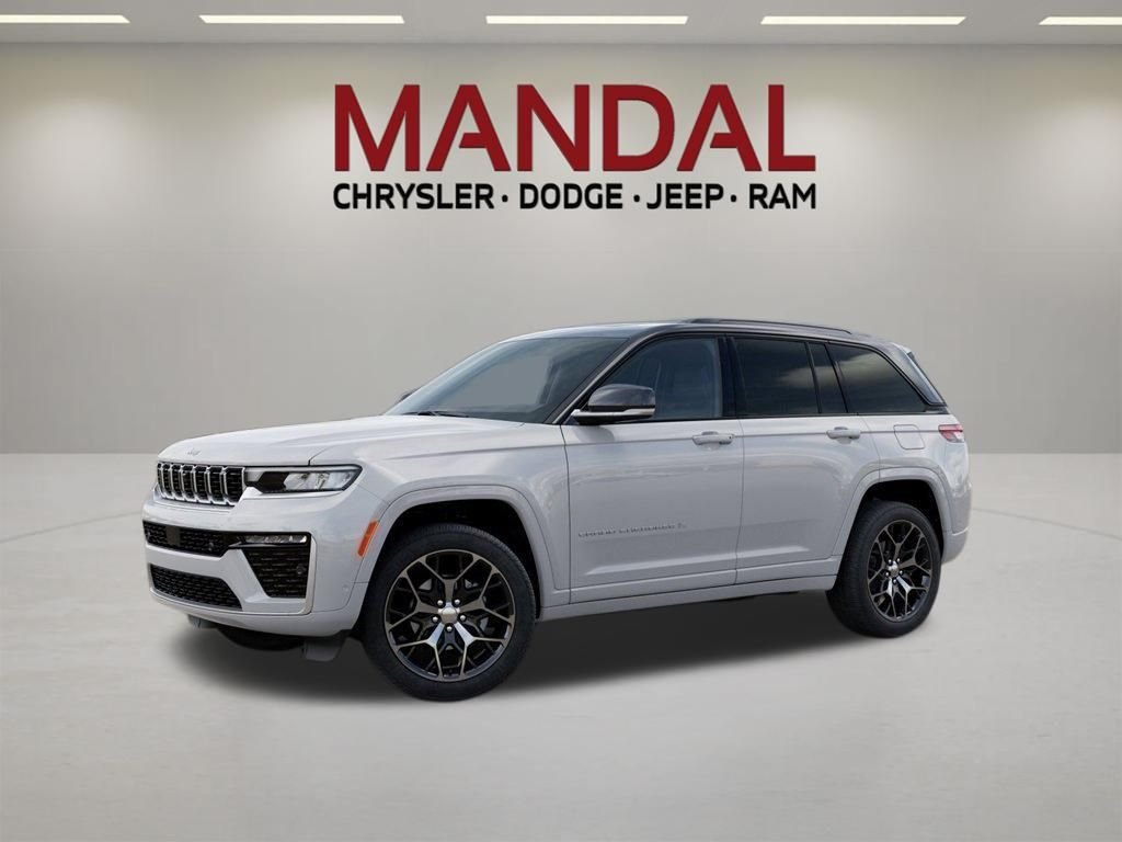 New 2026 Bright White Clear-Coat Exterior Paint Jeep Summit image 2