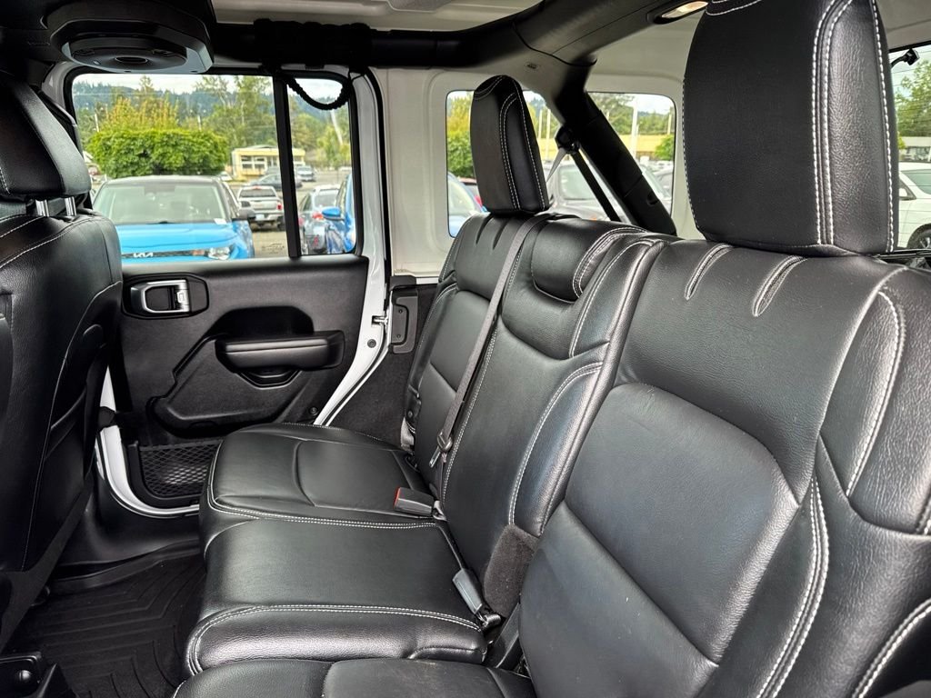 Used 2020 Bright White Clearcoat Jeep Unlimited Sport S image 5
