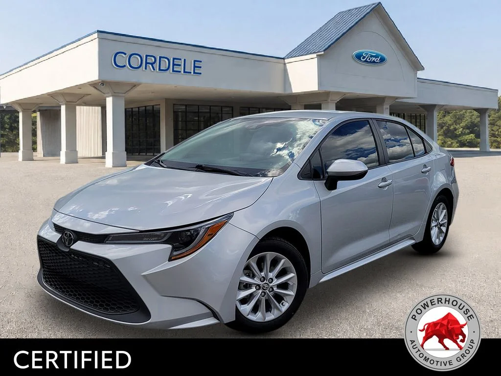 Used 2022 Silver Toyota LE image 1