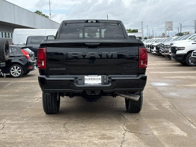 New 2026 Diamond Black Crystal Pearl-Coat Exterior Paint RAM Laramie image 3