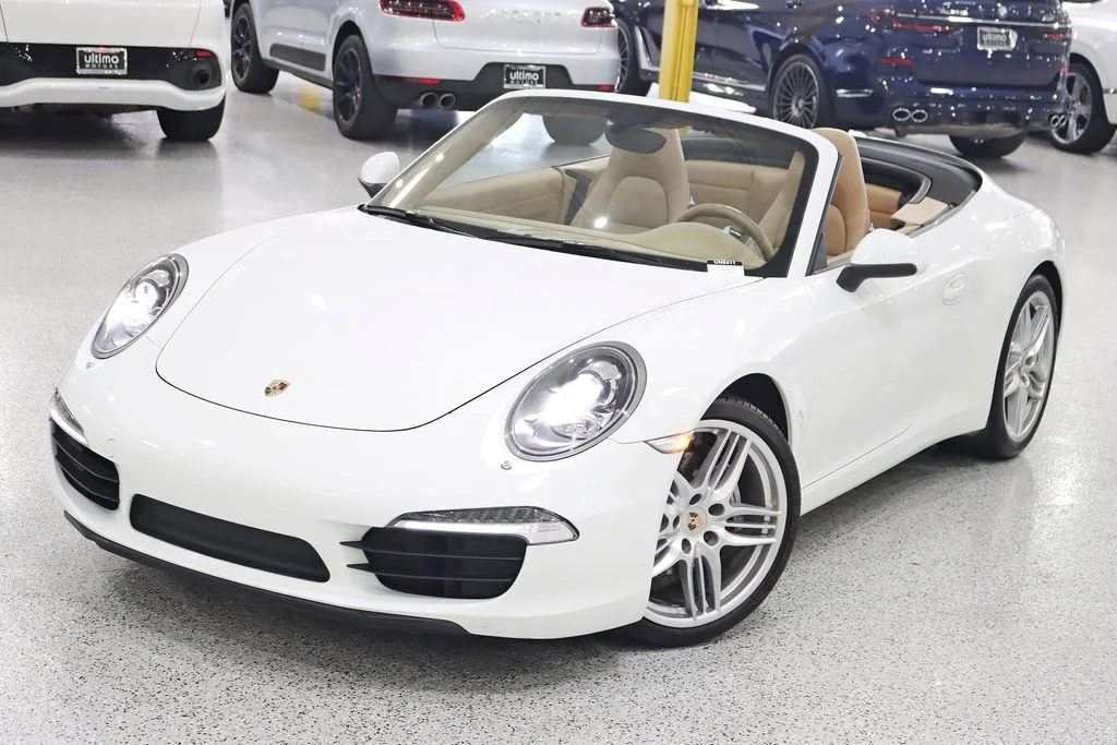 Used 2014 White Porsche Carrera image 6