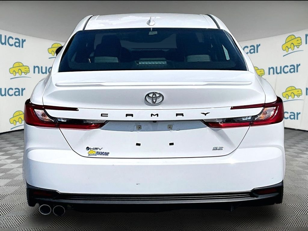 Used 2025 White Toyota SE image 5