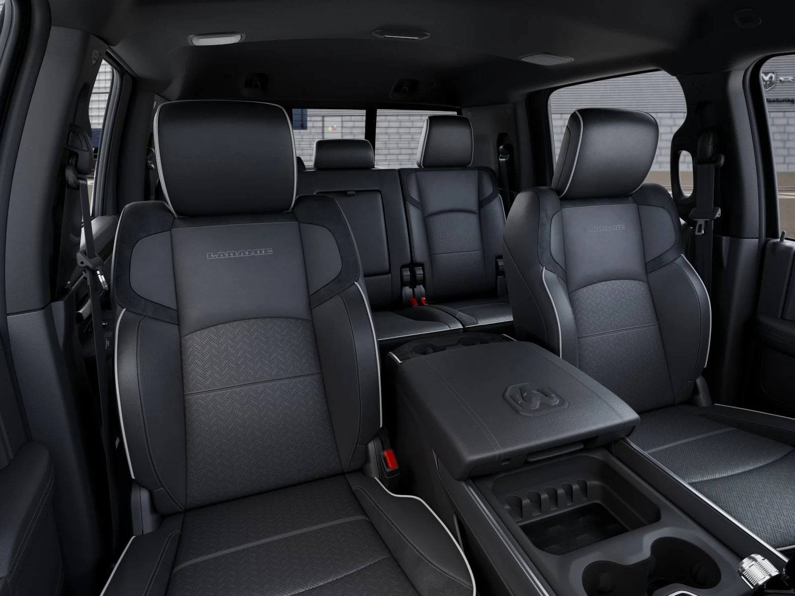New 2026 Ceramic Gray Clear-Coat Exterior Paint RAM Laramie image 18