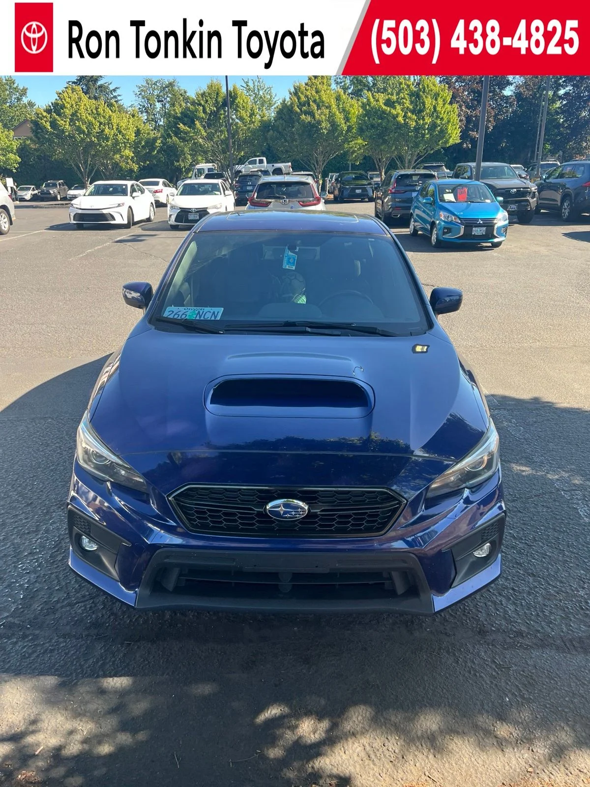 Used 2019 Lapis Blue Pearl Subaru Limited image 1