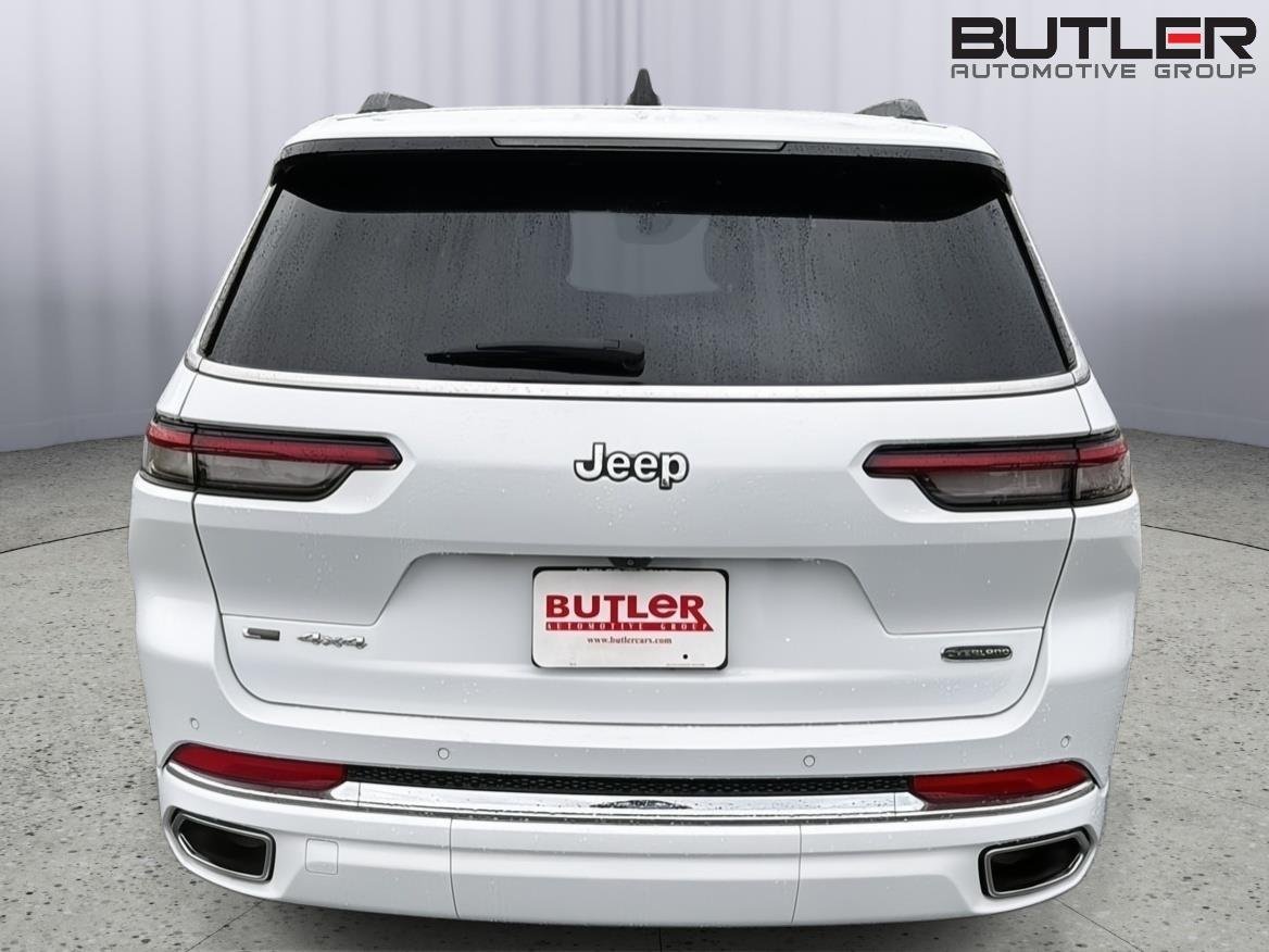Used 2023 Bright White Clearcoat Jeep Overland image 5