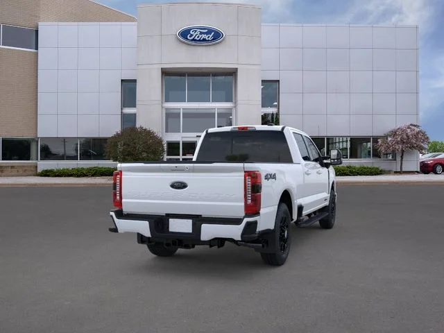 New 2026 White Metallic Ford Lariat image 8
