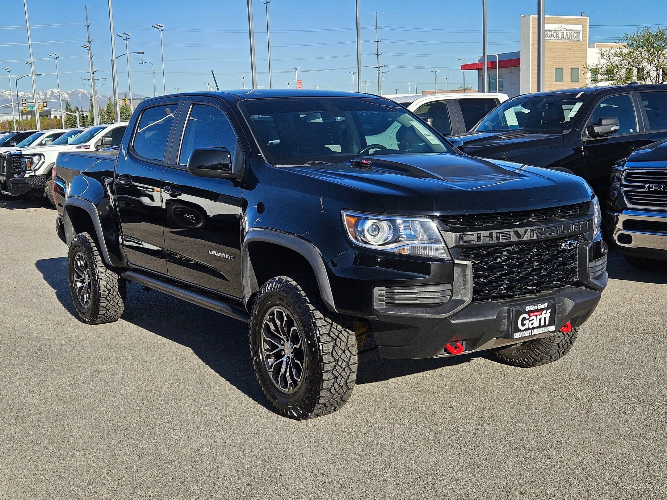 Used 2022 Black Chevrolet 4WD ZR2 image 1