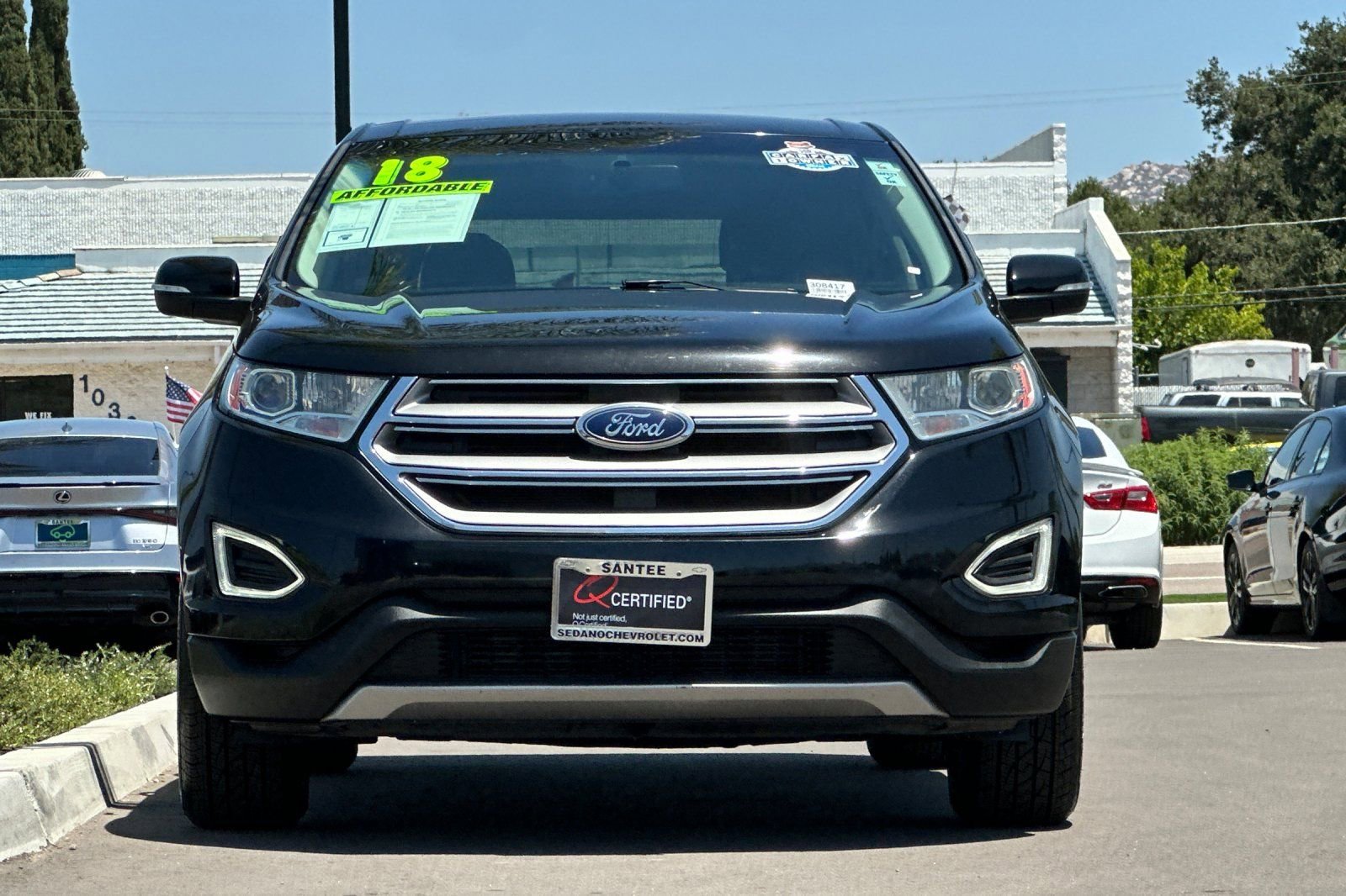 Used 2018 Black Ford SEL image 9