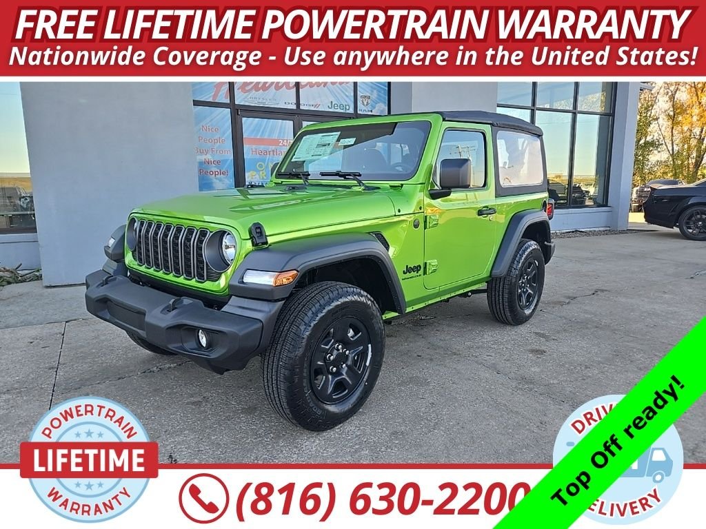 New 2026 Jeep Wrangler Sport 2-door in Excelsior Springs #H26104