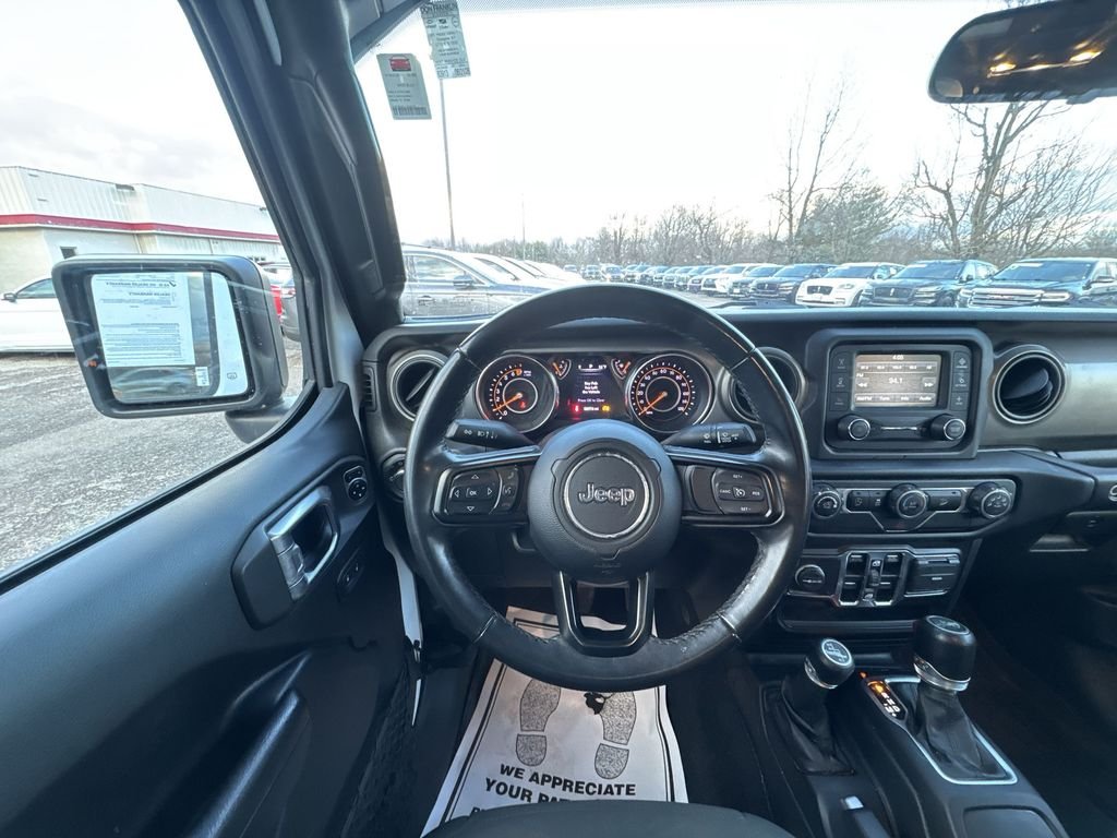 Used 2019 White Jeep Unlimited Sport S image 14
