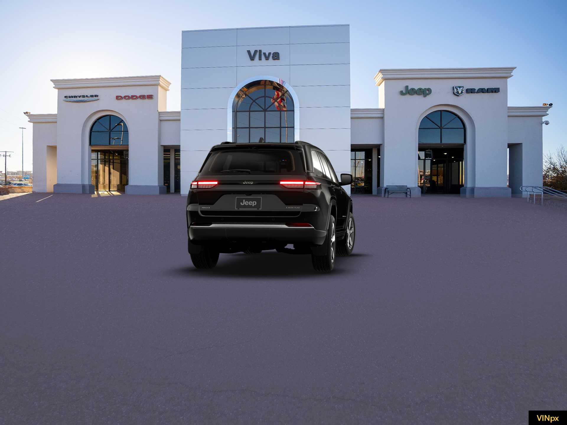 New 2026 Diamond Black Crystal Pearl-Coat Exterior Paint Jeep Limited image 14