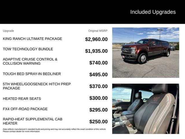 Used 2017 Red Ford King Ranch image 5