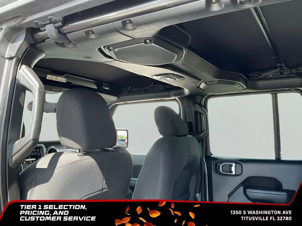 Used 2021 Gray Jeep Unlimited Sport S image 16
