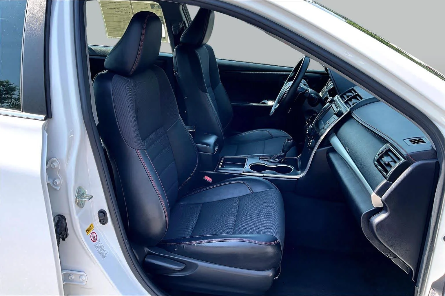 Certified Used 2017 Super White Toyota LE image 8