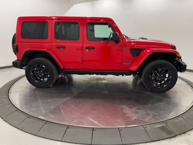 Used 2025 Red Jeep Sahara 4xe image 6