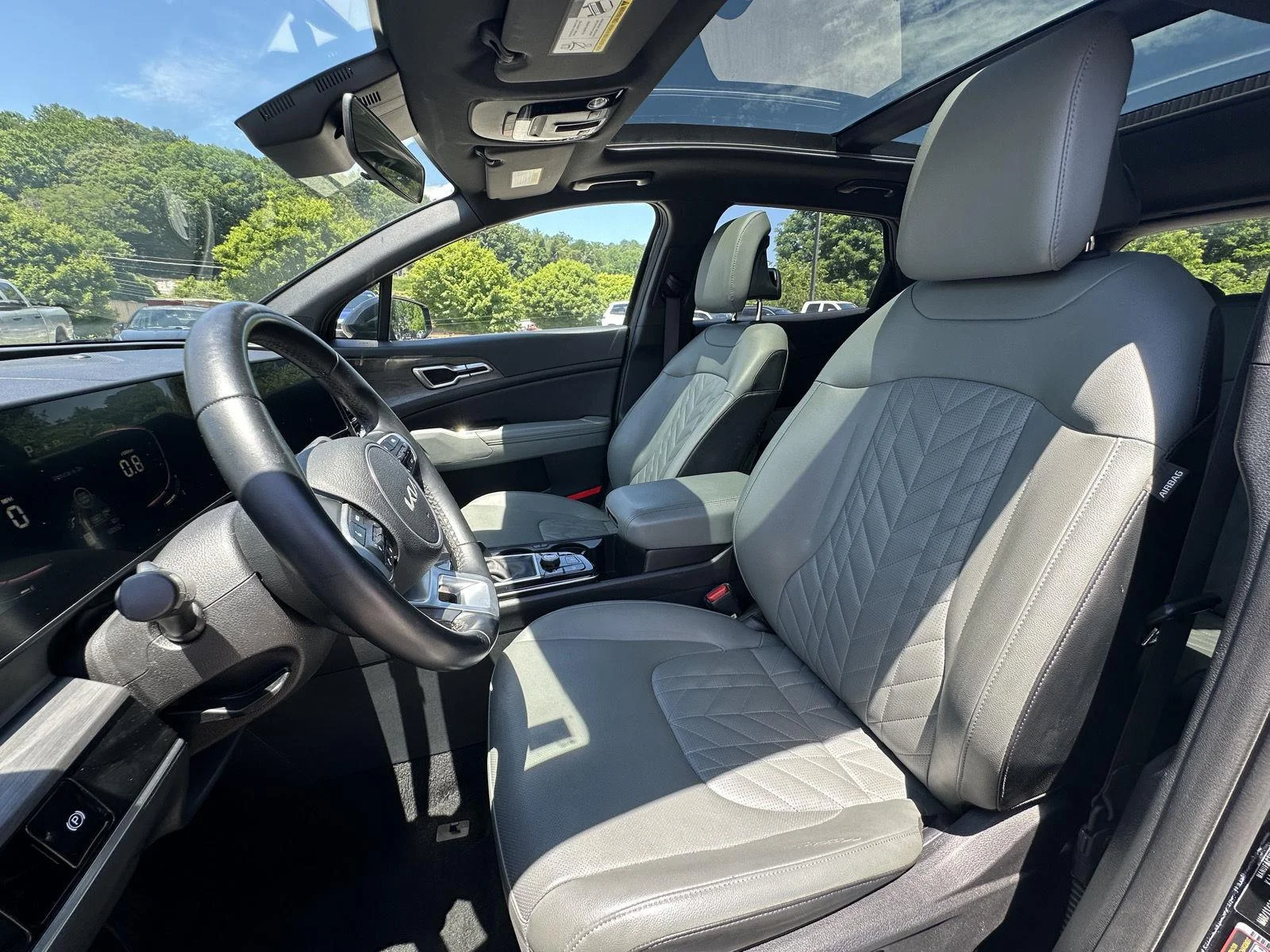 Used 2023 Ebony Black Kia X-Line image 10