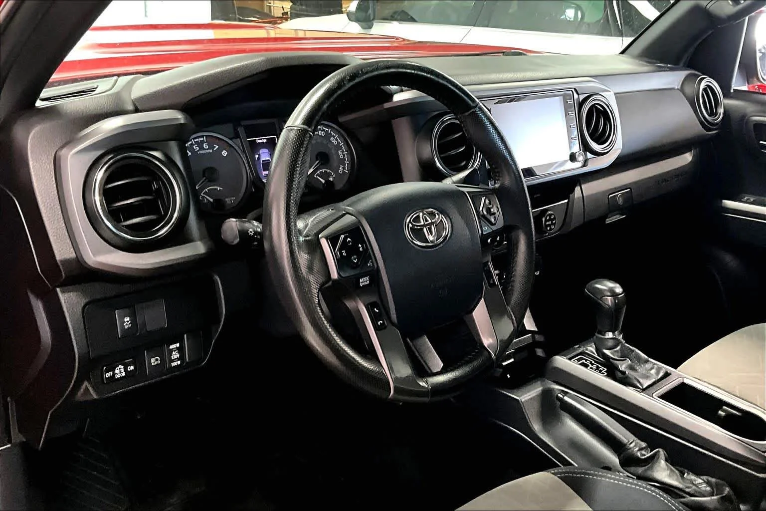 Used 2020 Barcelona Red Metallic Toyota TRD Sport image 2