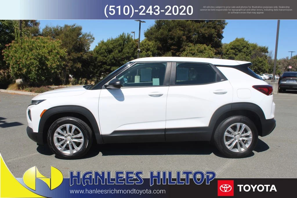 Used 2021 Chevrolet Trailblazer LS with VIN KL79MMS25MB181444 for sale in Napa, CA