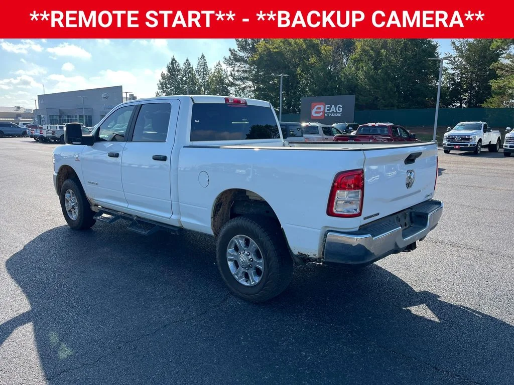Used 2024 Bright White Clearcoat Ram Big Horn image 3