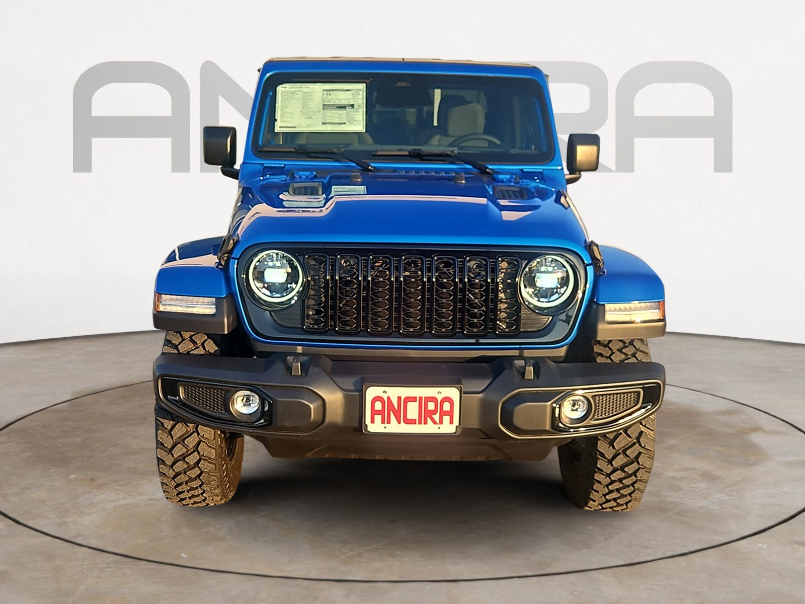 New 2026 Hydro Blue Pearl-Coat Exterior Paint Jeep Willys image 4