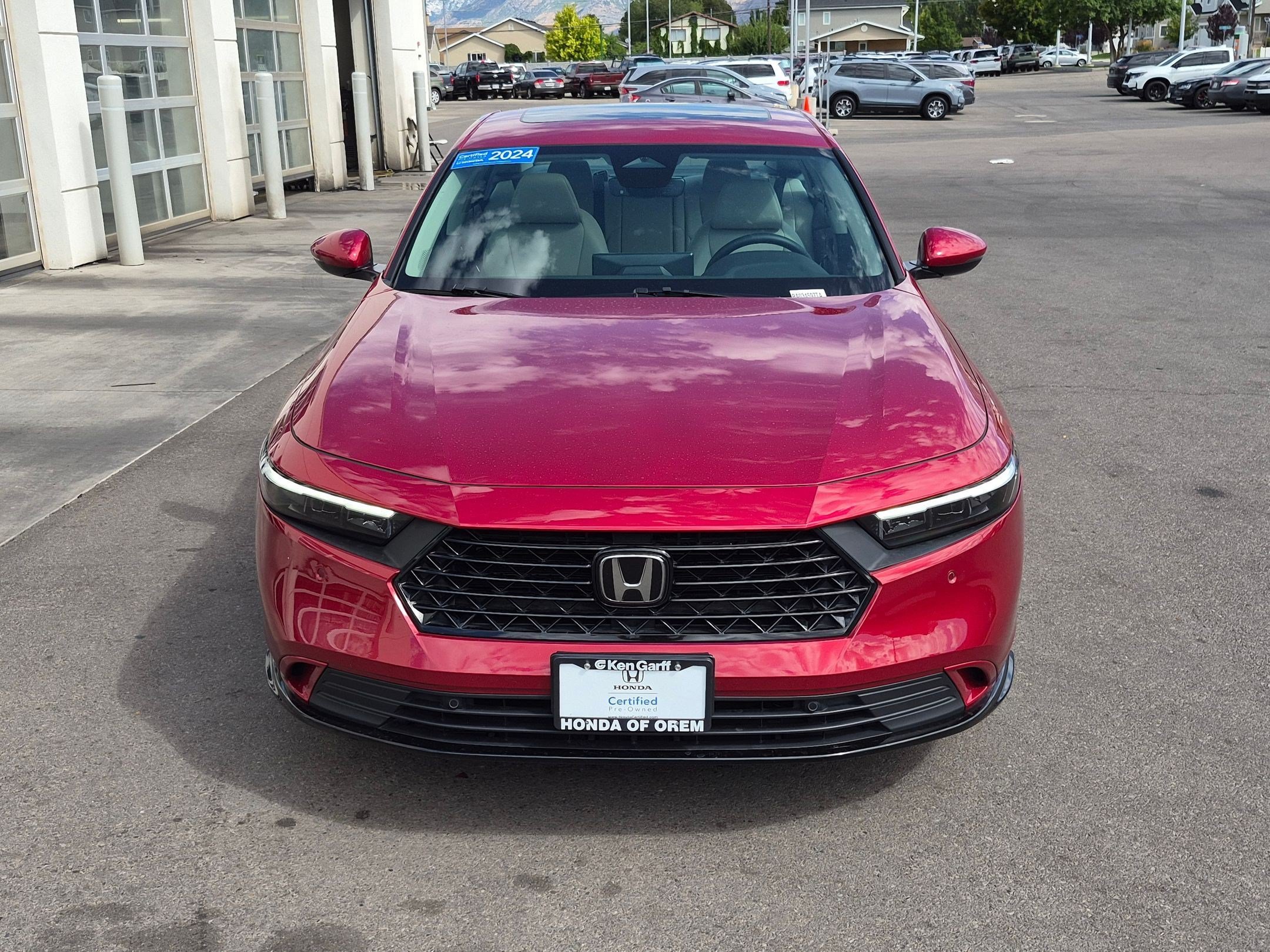 Certified Used 2024 Radiant Red Metallic Honda EX-L image 44